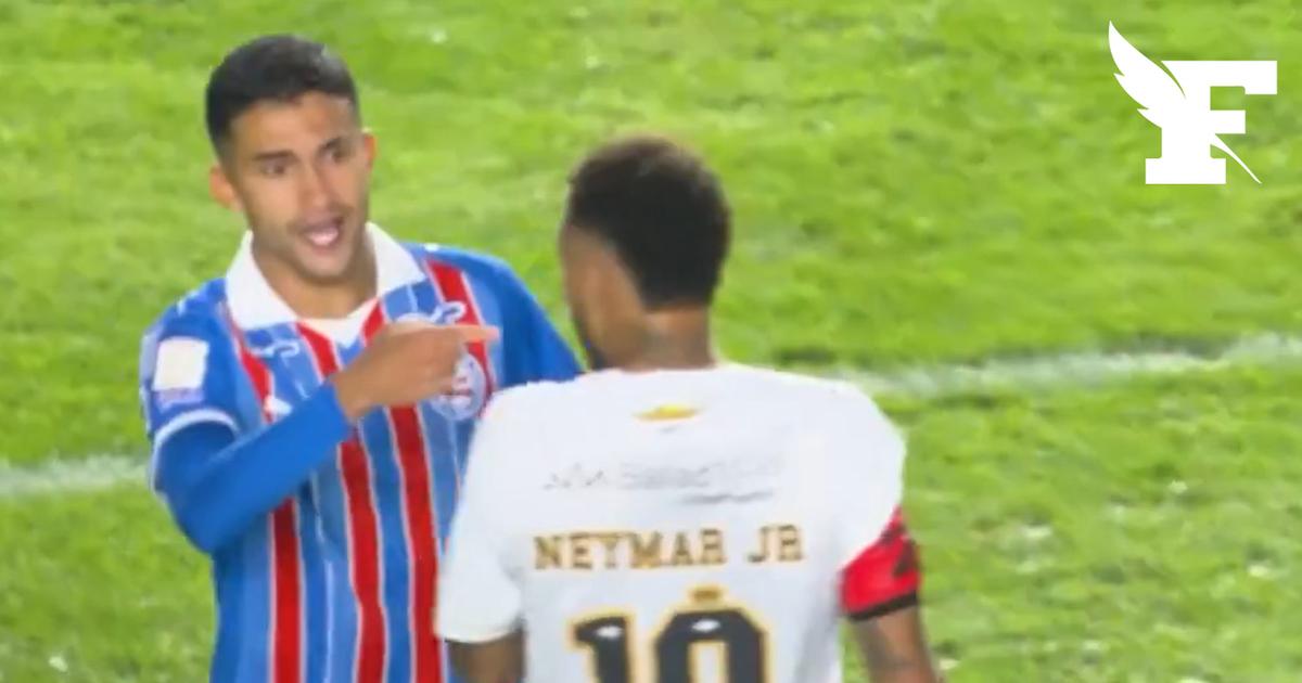 Football: Neymar exclu d'un match contre Bahia après avoir masqué sa bouche pour parler