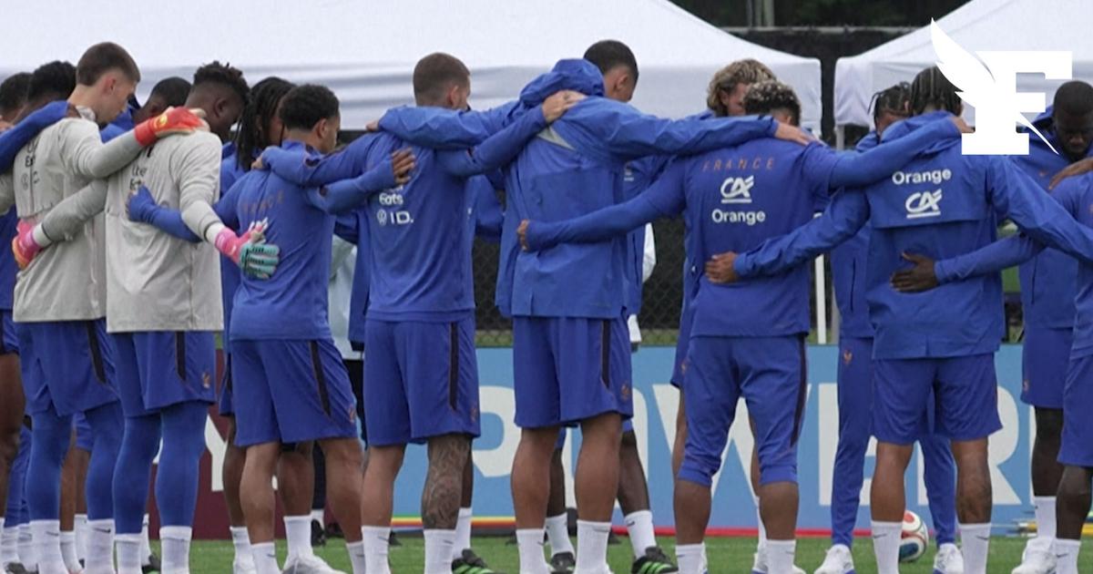 Coupe du monde 2026: les Bleus observent une minute de silence en hommage à la mère de Didier Deschamps