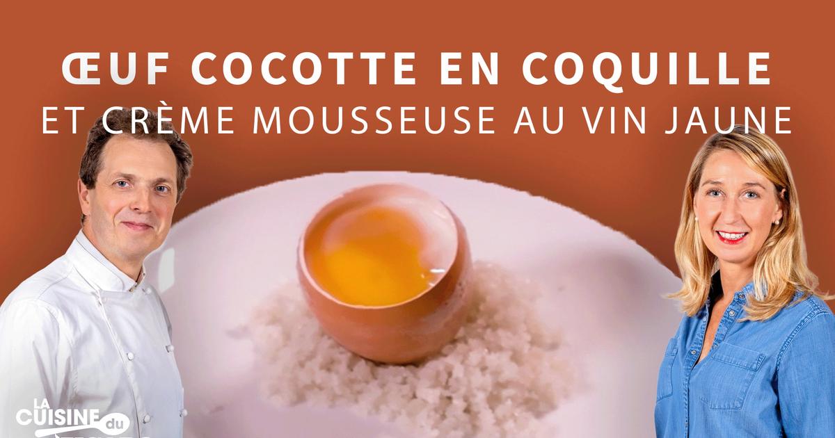 La recette de l'œuf Cocotte En Coquille, Morilles Et Crème Mousseuse Au Vin Jaune WEB V2 Nv Billboard
