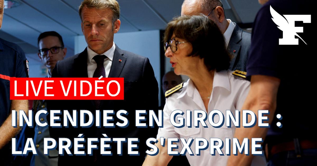 Incendies en Gironde: suivez en vidéo la conférence de presse de Sophie Brocas