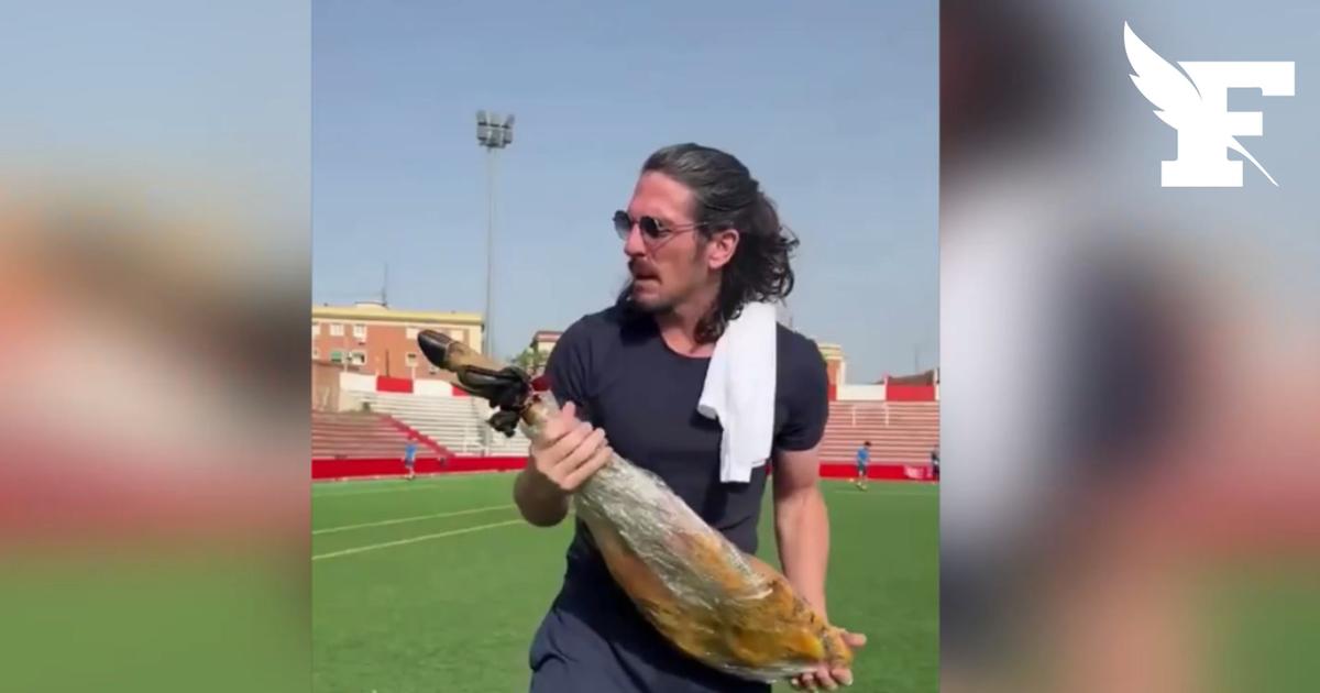 Football: la vidéo polémique d'un président d'un club espagnol poursuivant des joueurs musulmans avec un jambon ibérique