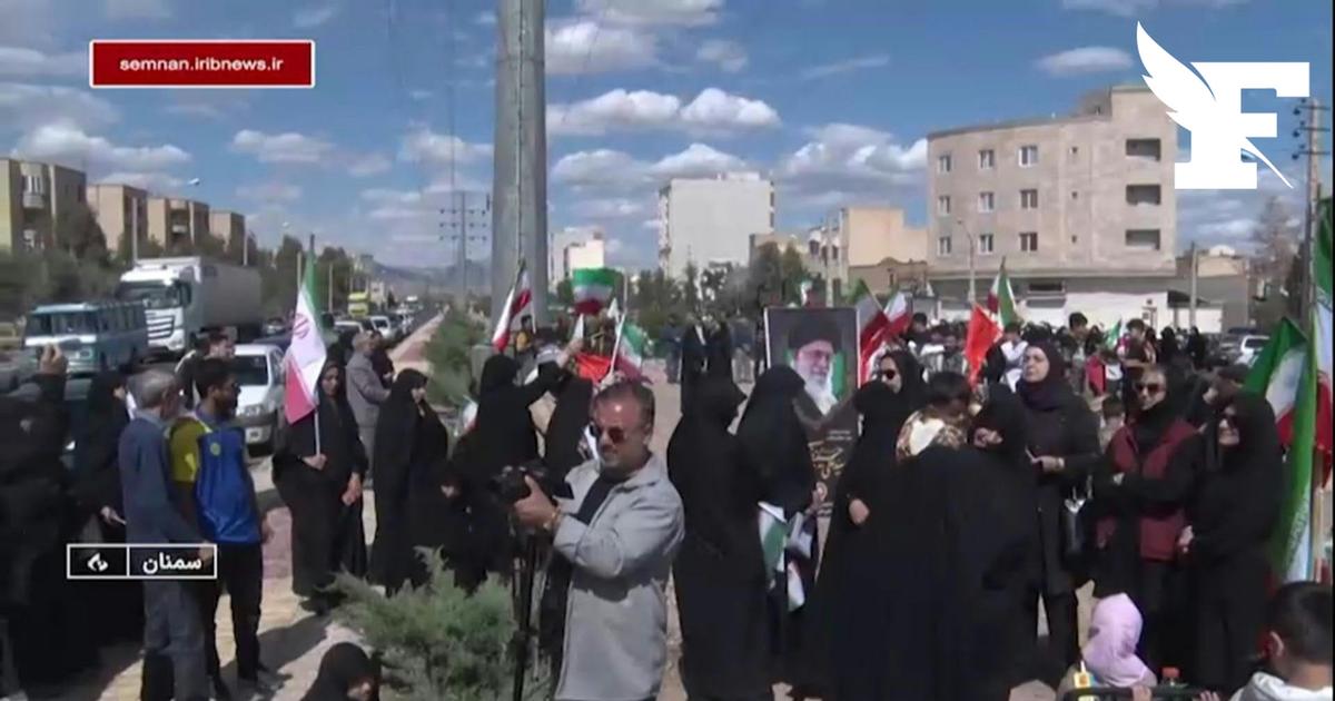 À l'approche de l'ultimatum de Donald Trump, une chaîne humaine se forme autour d'une centrale électrique en Iran