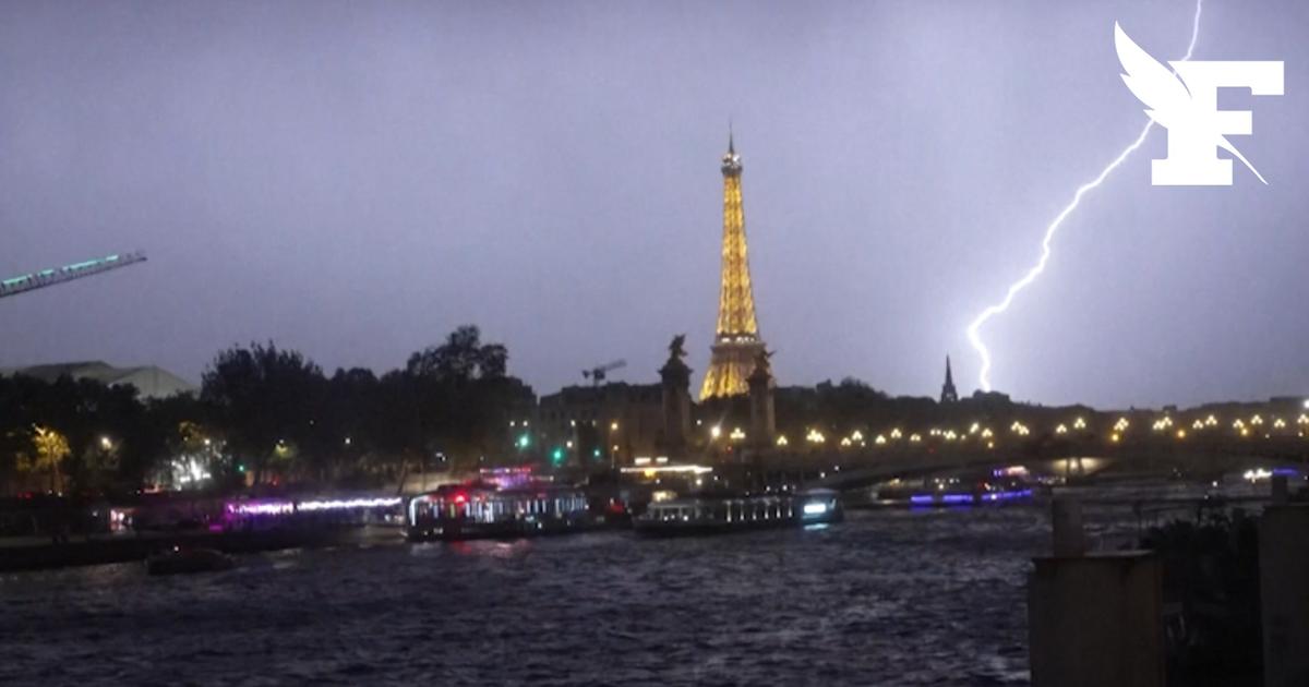 La pluie revient à Paris après plusieurs jours de canicule