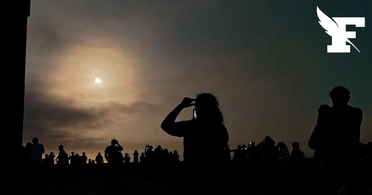 Eclipse solaire : revivez en vidéo l'éclipse totale en Espagne