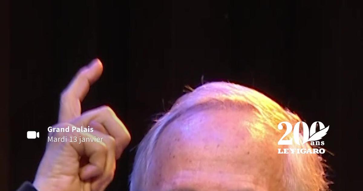 Trois soirs de suite, Fabrice Luchini fut l’invité d’exception du bicentenaire du «Figaro»