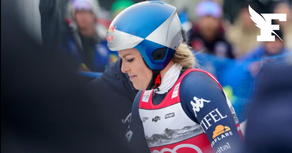 La championne de ski Lindsey Vonn subit une violente chute avant les JO d'hiver à Milan