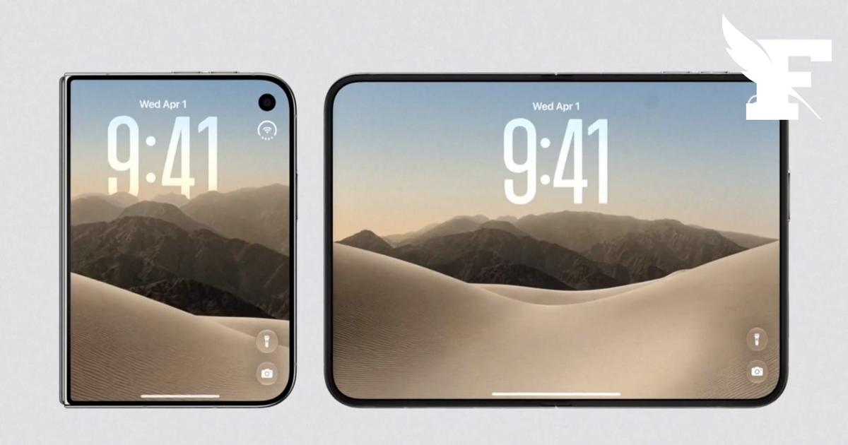 Apple a dévoilé l'«IPhone Duo», son premier modèle pliable