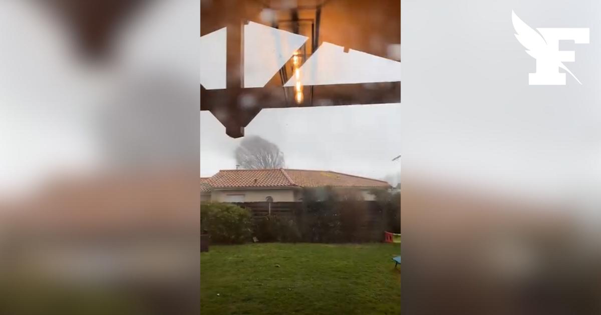 Gironde: en vidéo, une soudaine tornade secoue une commune du bassin d'Arcachon