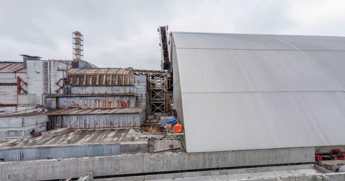 Le sarcophage de Tchernobyl