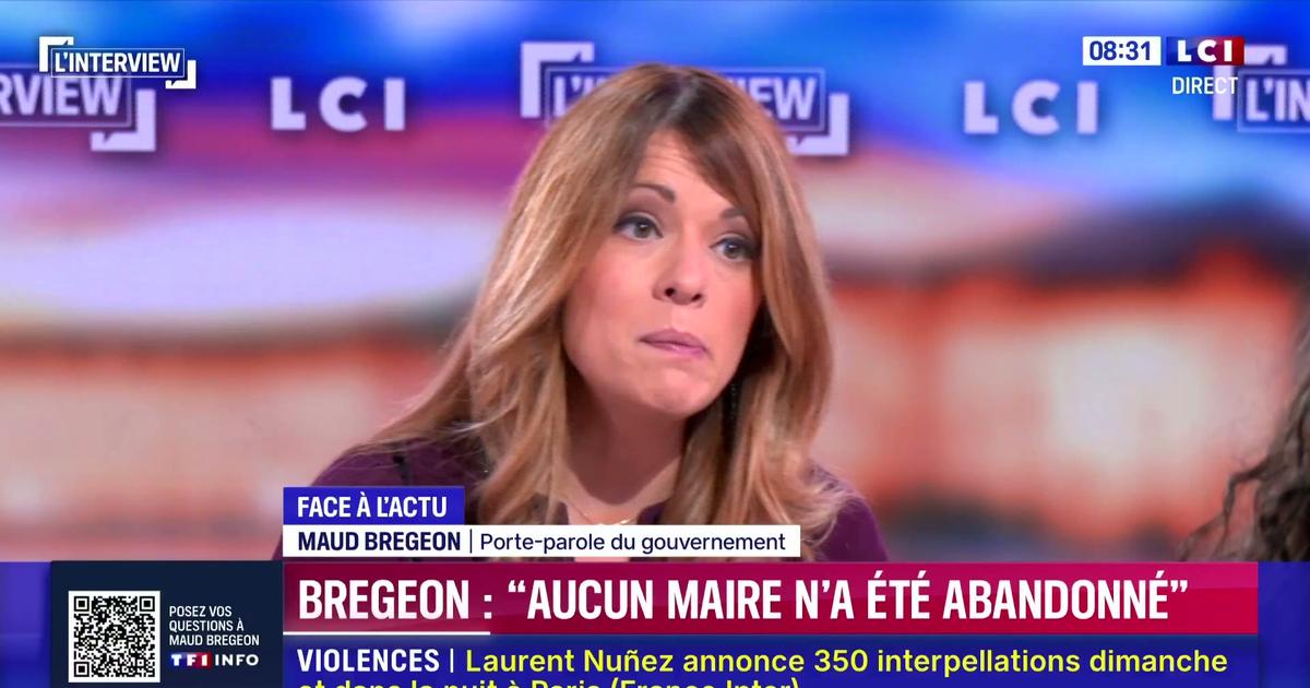 Violences du 17 octobre: «La priorité, c'est de rétablir l'ordre», plaide Maud Bregeon