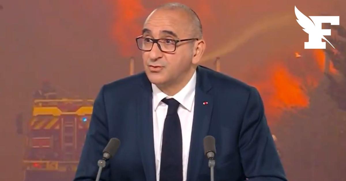 Laurent Nunez salue «le courage et la détermination» des pompiers, et détaille l'aide européenne à venir