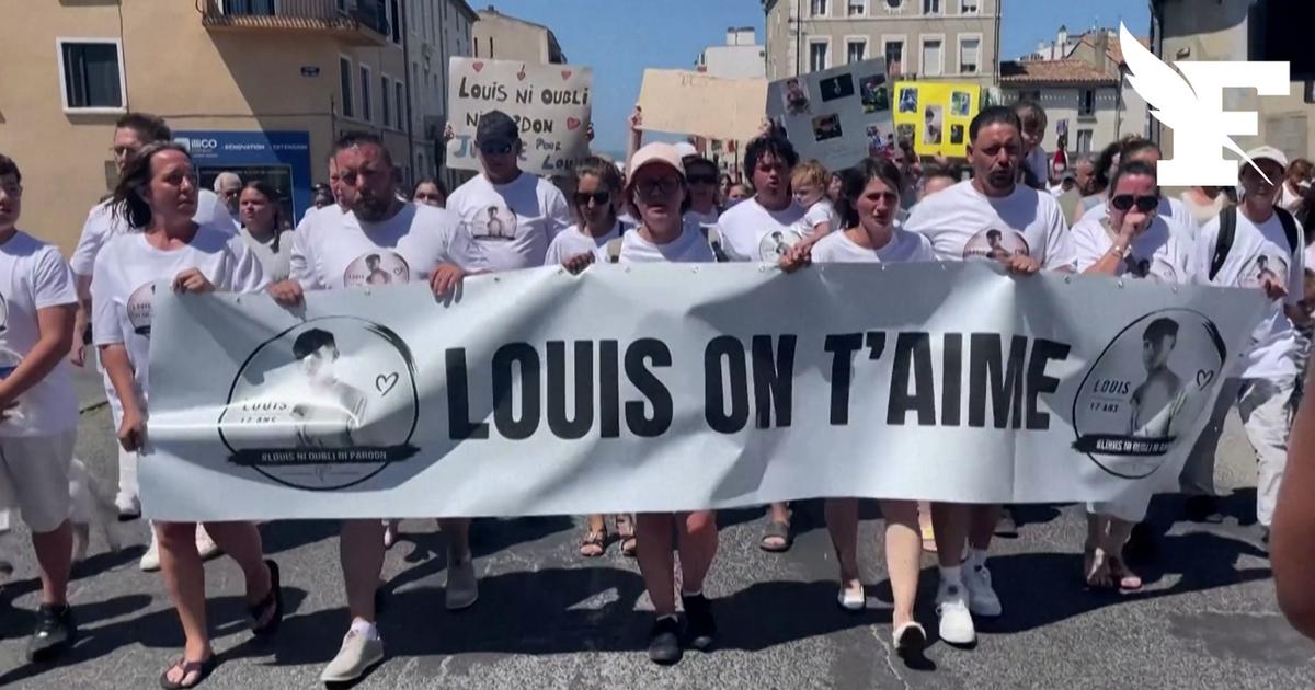 «Justice pour Louis» : à Carcassonne, des centaines de personnes ont participé à une marche blanche en hommage à Louis, tué dans guet-apens