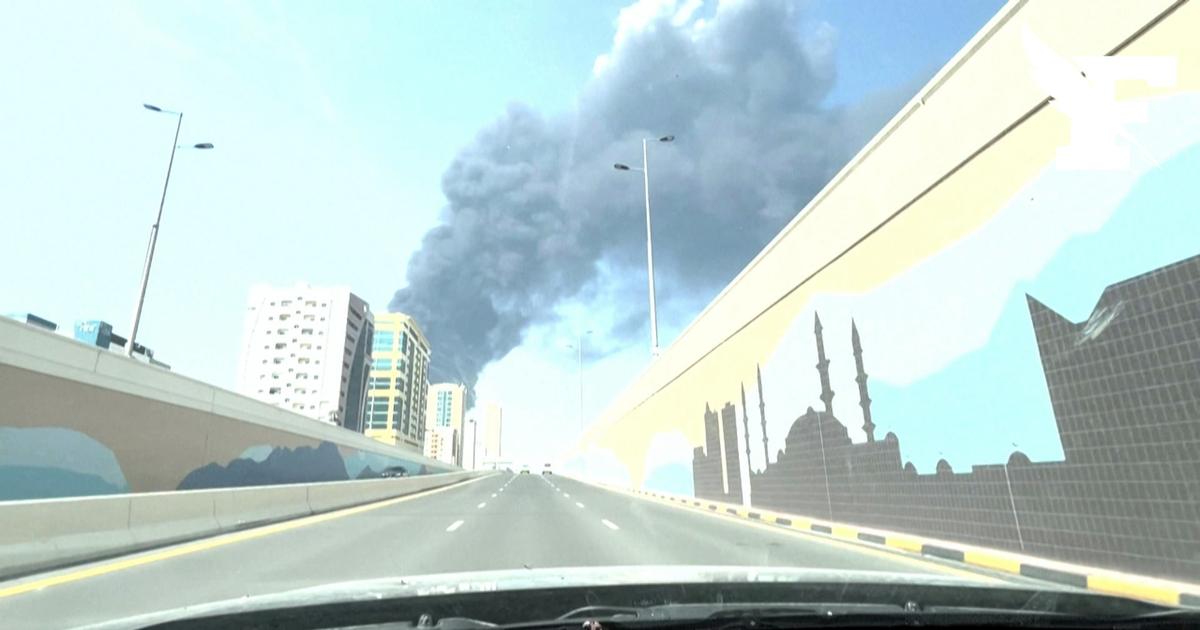 Émirats arabes unis: les images de l'incendie à Fujaïrah, les opérations de chargement de pétrole interrompues