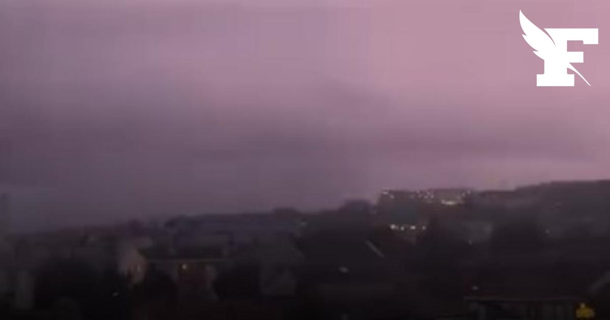 Canicule: les images des orages qui ont éclaté en Occitanie dimanche soir