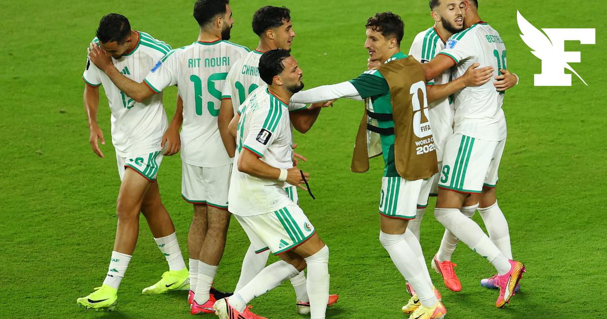 L'Algérie l'emporte in extremis face à la Jordanie et file en 16èmes de finale
