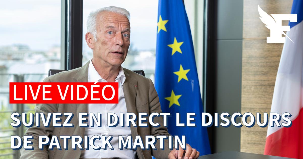 Medef: suivez le discours de Patrick Martin pour l’ouverture des Rencontres des Entrepreneurs