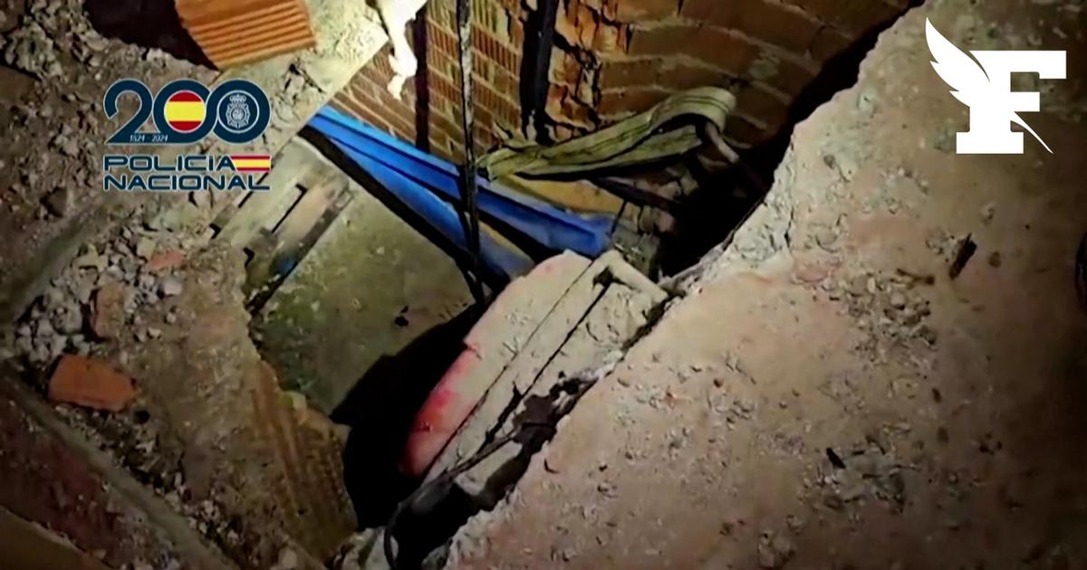 Un vaste tunnel souterrain pour transporter du haschich découvert entre le Maroc et l'Espagne