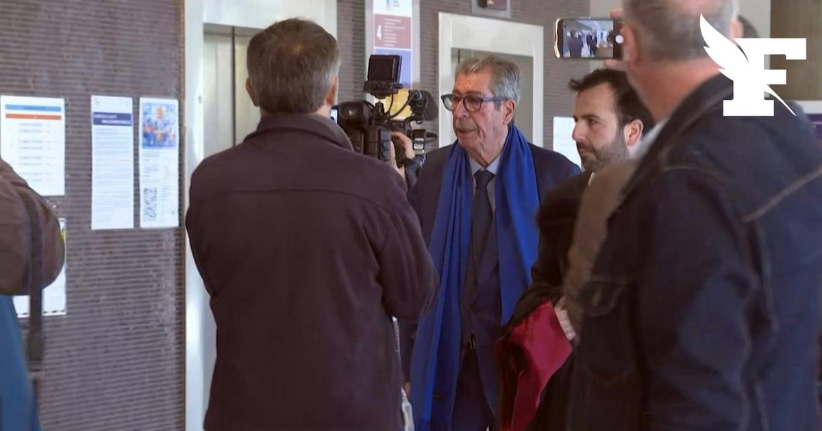 Les images de l'arrivée de Patrick Balkany au tribunal avant son procès pour détournement de fonds publics