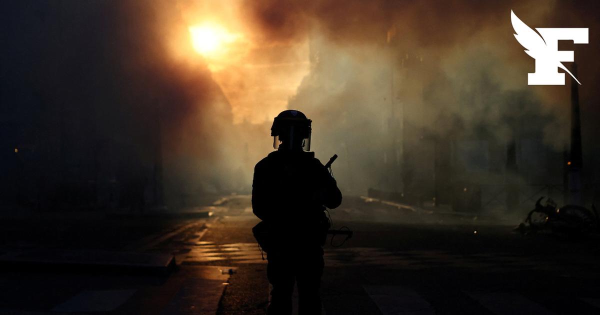 Mairie incendiée, boutiques vandalisées, affrontements... Les images des débordements en marge de la manifestation du 17 octobre en France