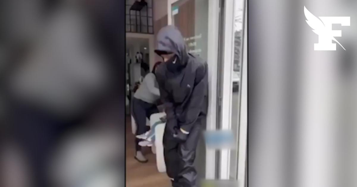 Grenoble : les images de la grenade lancée dans un institut de beauté