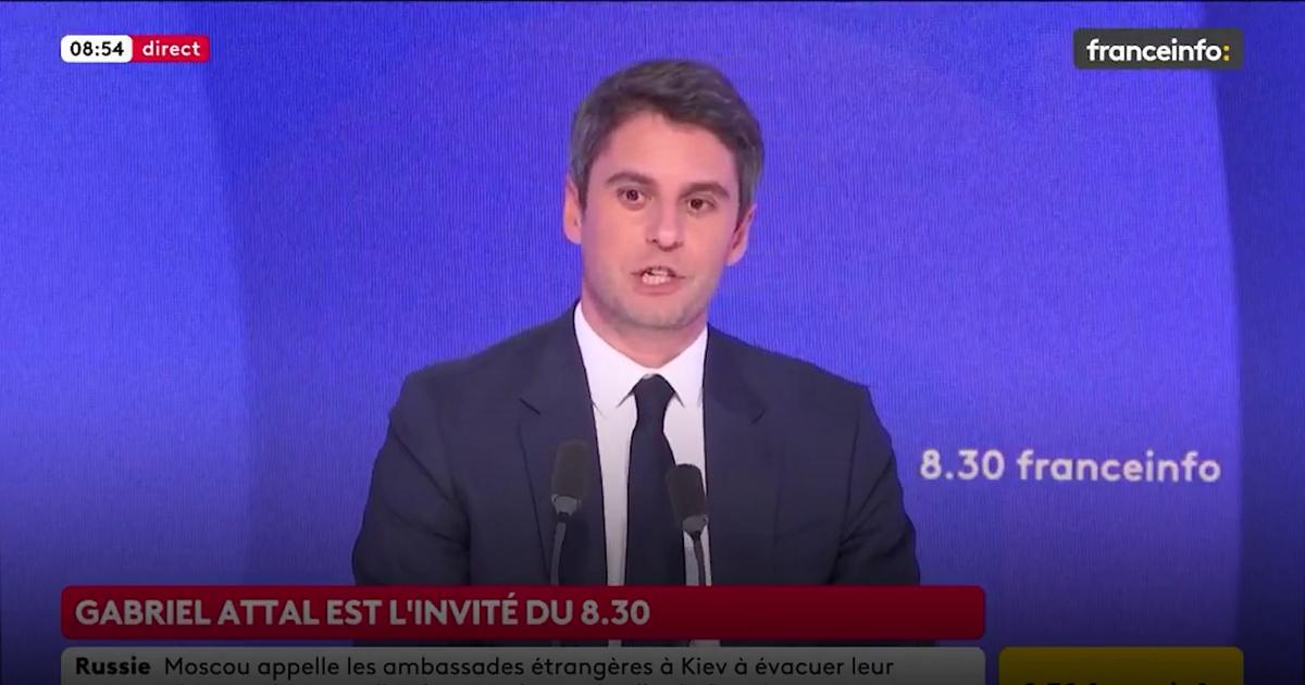 Gabriel Attal estime qu'Edouard Philippe et lui-même ont «tous deux à cœur d'empêcher un second tour terrible»