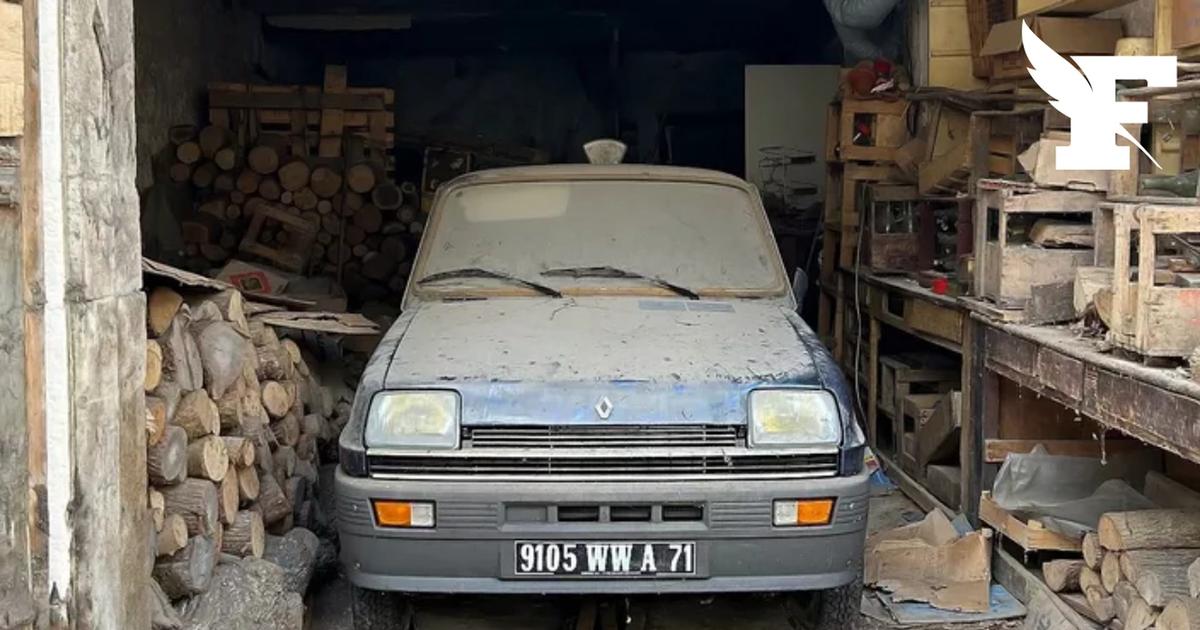 Une Renault 5 quasiment neuve, immobilisée depuis 1982, bientôt aux enchères