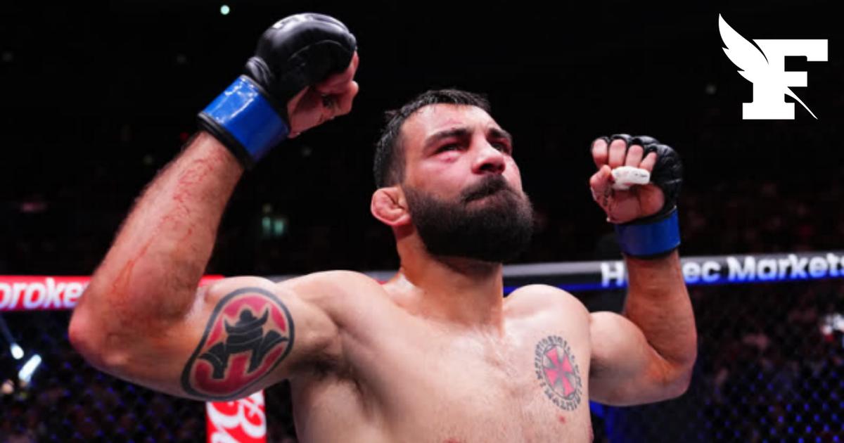 MMA: Benoît Saint Denis domine Dan Hooker à Sydney, l'arbitre intervient pour mettre fin au combat