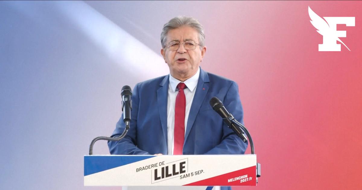 À Lille, Jean-Luc Mélenchon dénonce «une inepte discussion sur le voile» en France