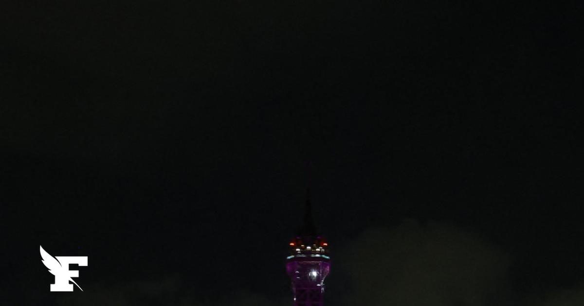 La tour Eiffel s'illumine en rose pour lancer Octobre Rose