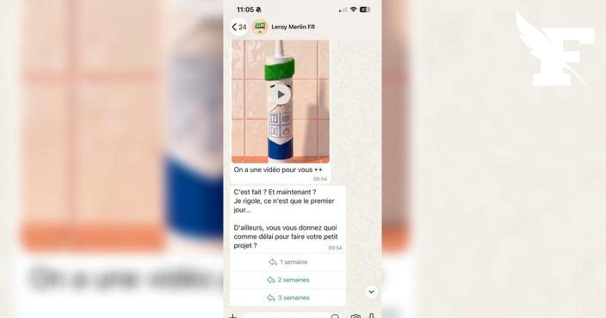 «Faites vos travaux par pitié»: Leroy Merlin propose désormais un chatbot pour motiver les clients à faire des travaux sans procrastiner