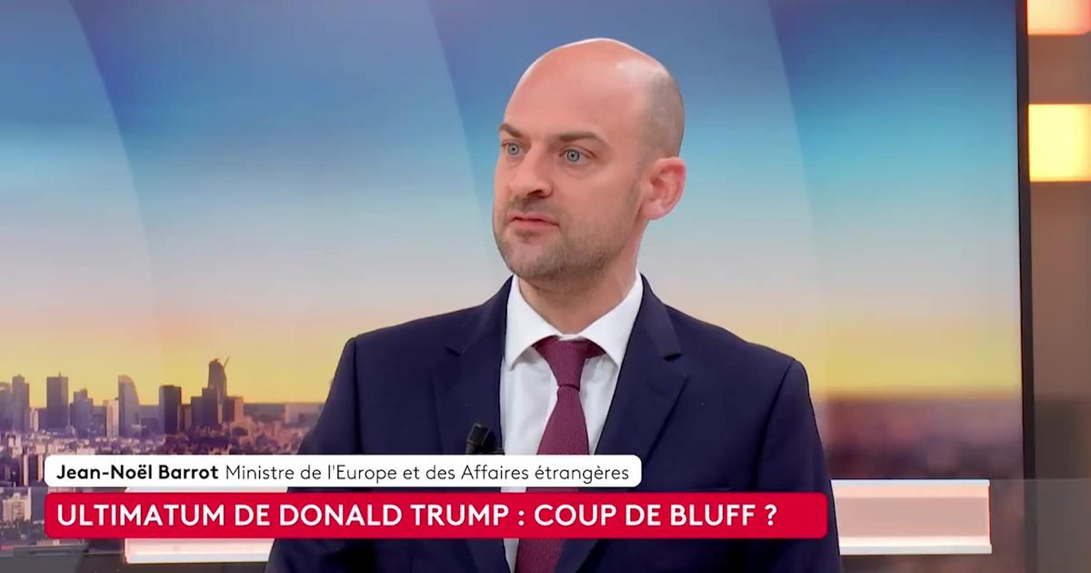 Guerre en Iran: «Ce n’est pas le premier ultimatum» de Donald Trump, moque Jean-Noël Barrot