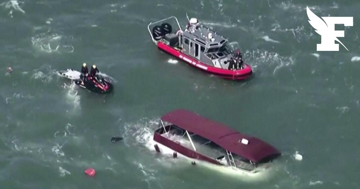 Un mort et trois disparus après le naufrage d'un bateau à San Francisco