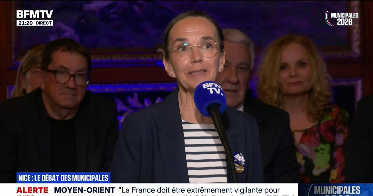 Municipales de Nice: «Éric Ciotti et Christian Estrosi, c'est la même droite», la candidate de l'Union de la gauche se maintiendra au second tour