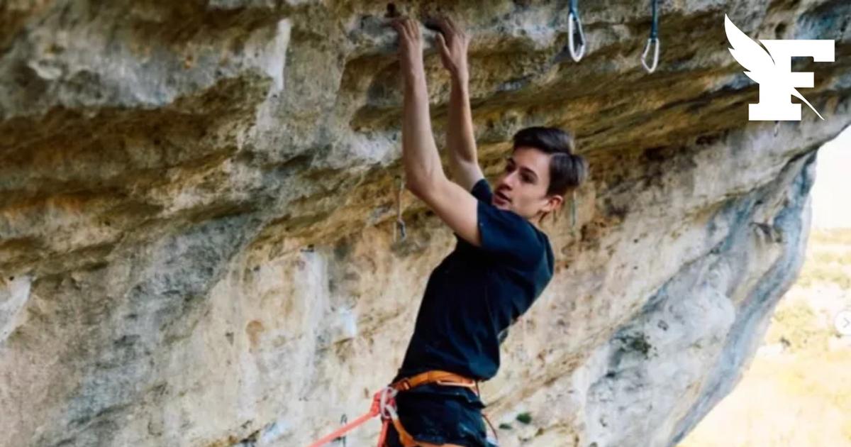 Erwan Legrand devient le premier grimpeur de l’histoire à gravir le Bombé bleu