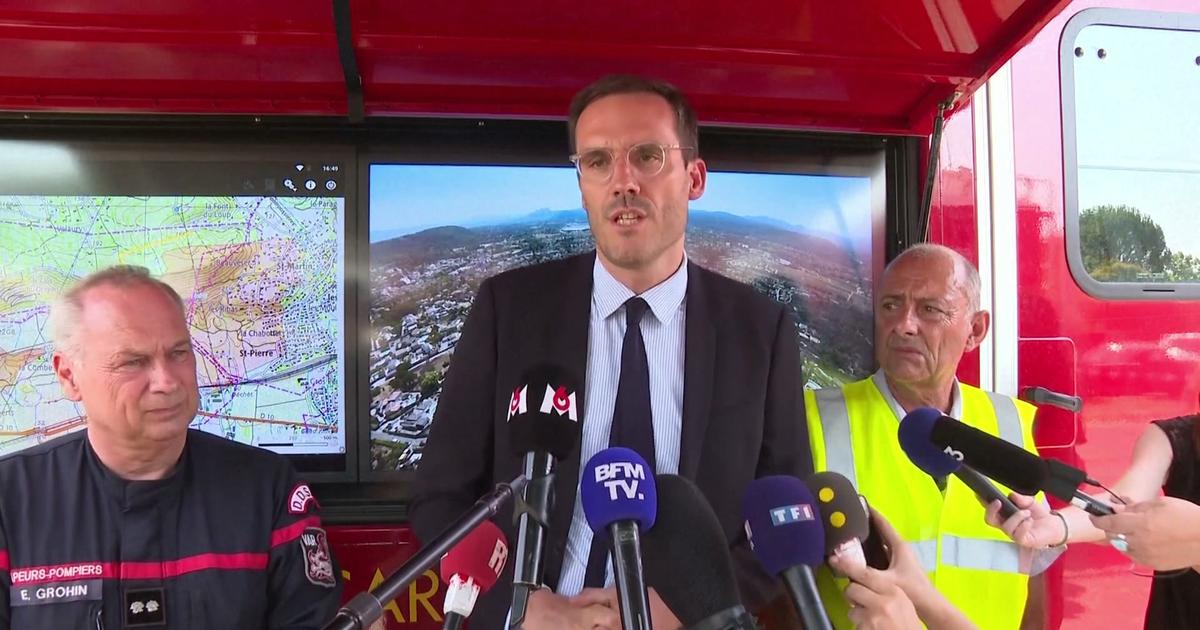 Incendies : «il y a un doute sur l'origine de l'incendie» déclare Simon Babre, préfet du Var