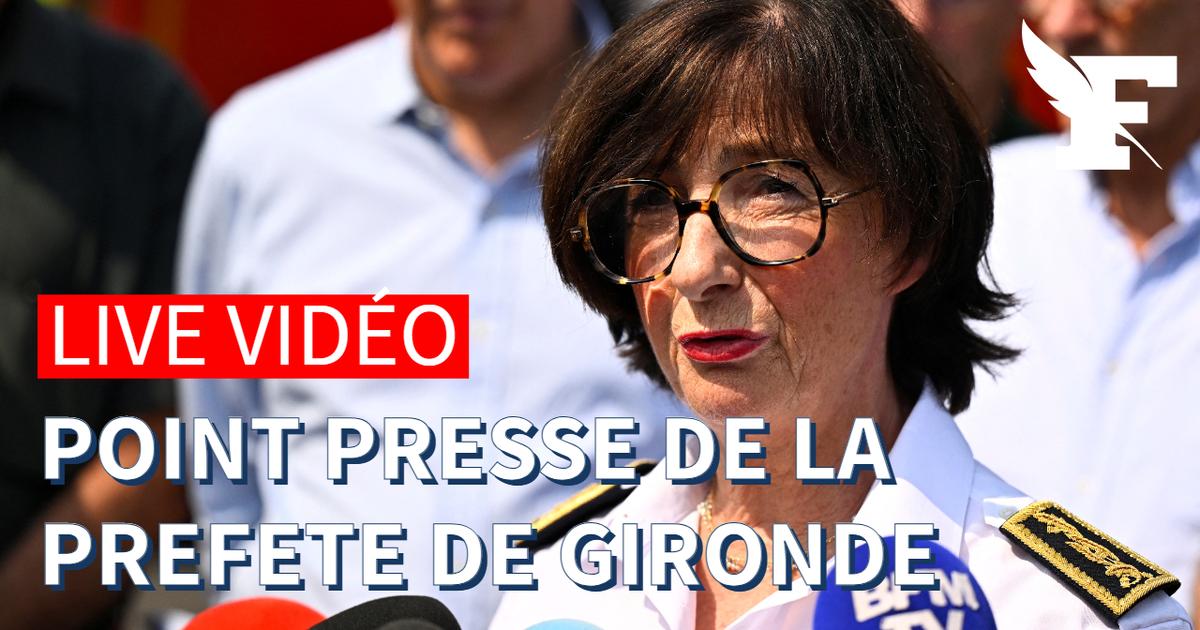 Suivez en direct le point presse de la préfète de Gironde...