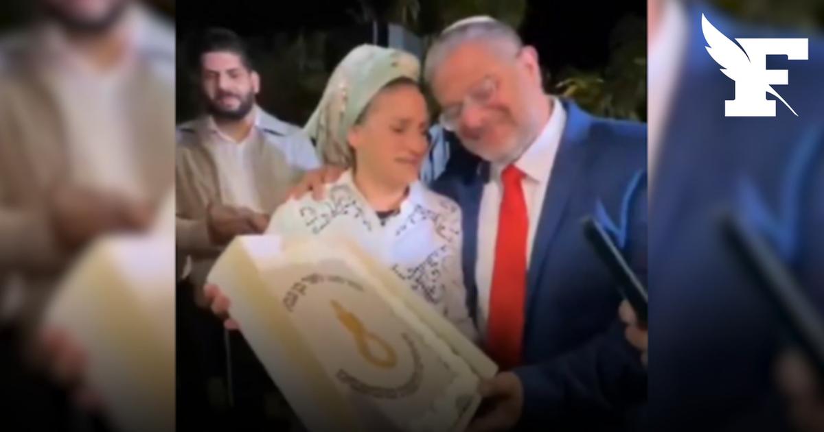 Les images du déroutant gâteau d'anniversaire du ministre israélien de la Sécurité nationale