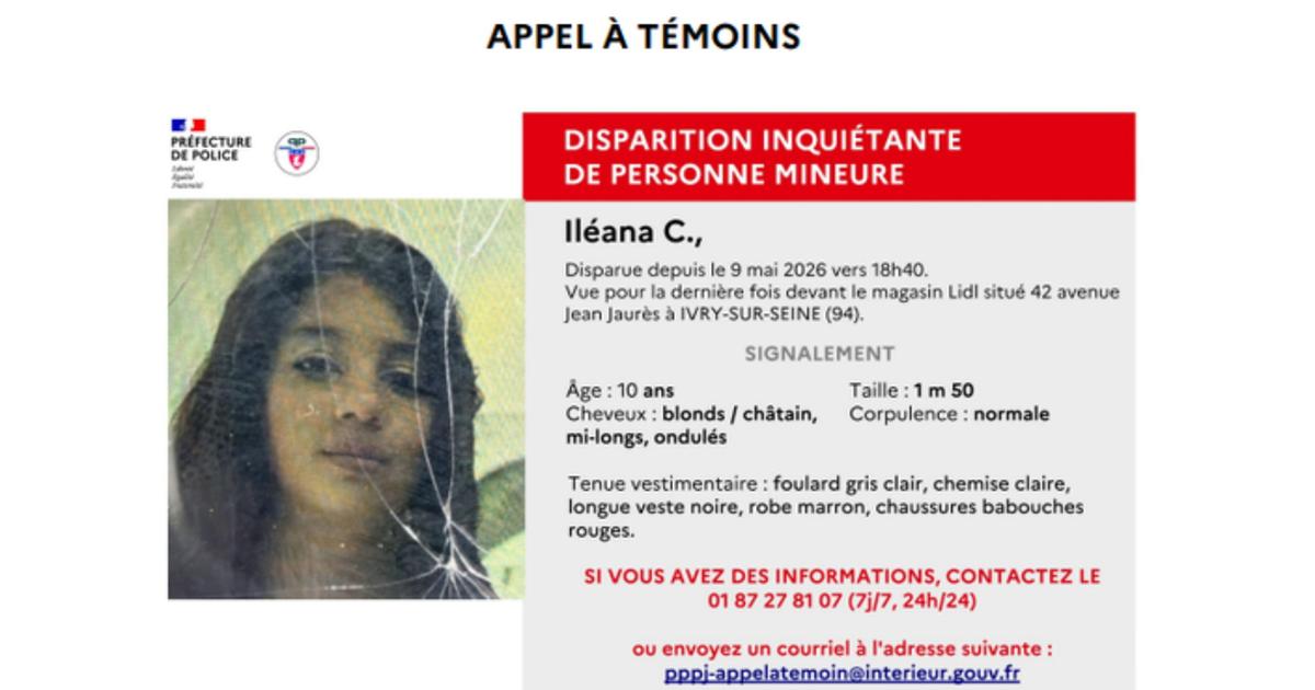 Un appel à témoins lancé pour retrouver une petite fille de dix ans, disparue dans le Val-de-Marne