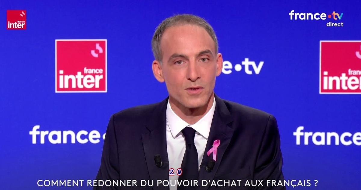 Raphaël Glucksmann affirme que le pouvoir d’achat tient «d’abord» aux «salaires»