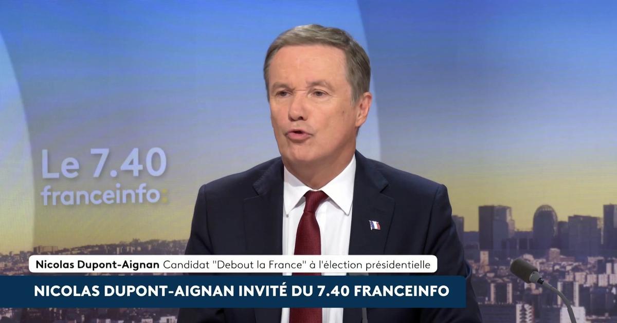 Mouvement du 17 octobre : Nicolas Dupont-Aignan soutien le mouvement «s'il reste pacifique»