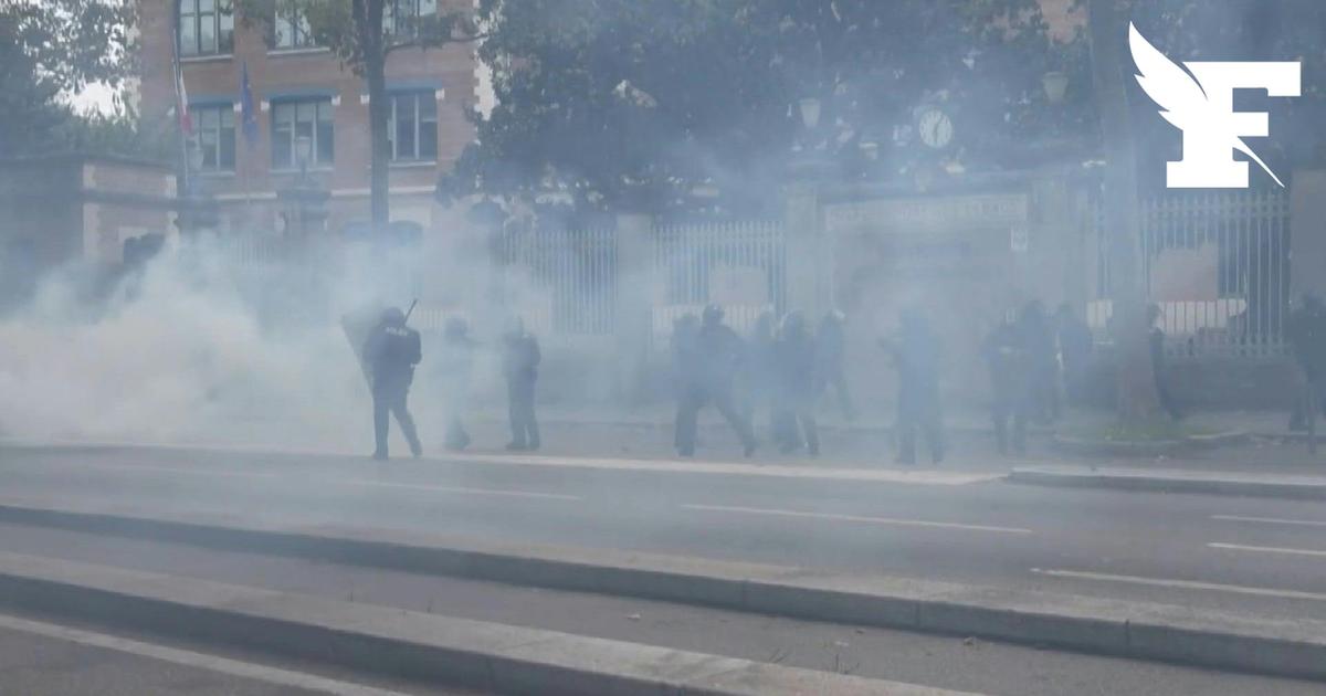 Manifestation du 24 octobre: la police disperse un rassemblement interdit près de l'université Lyon 3