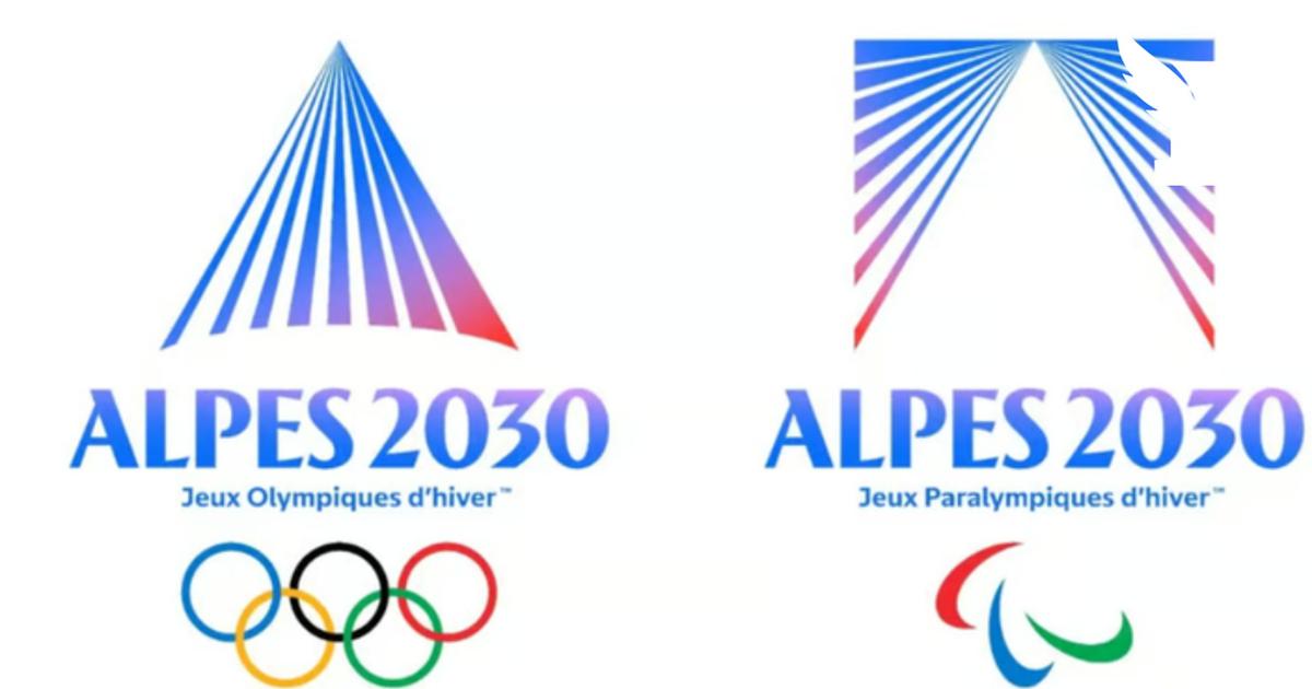 A quoi ressemble le logo des JO Alpes 2030, dévoilé ce jour ?