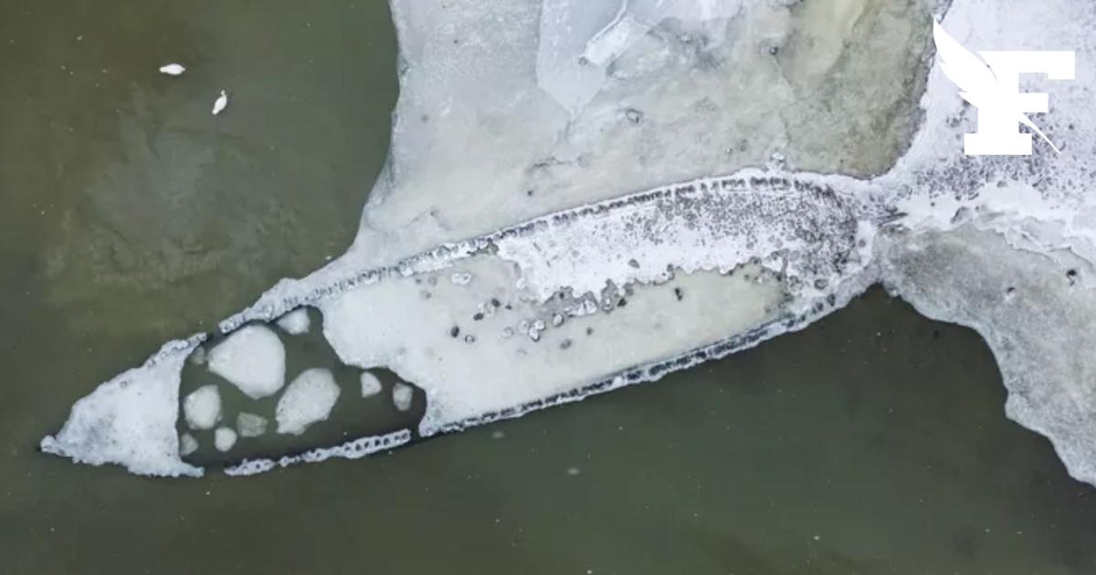 Suède: la baisse de niveau de la mer Baltique fait émerger une épave d'un navire vieux de 400 ans