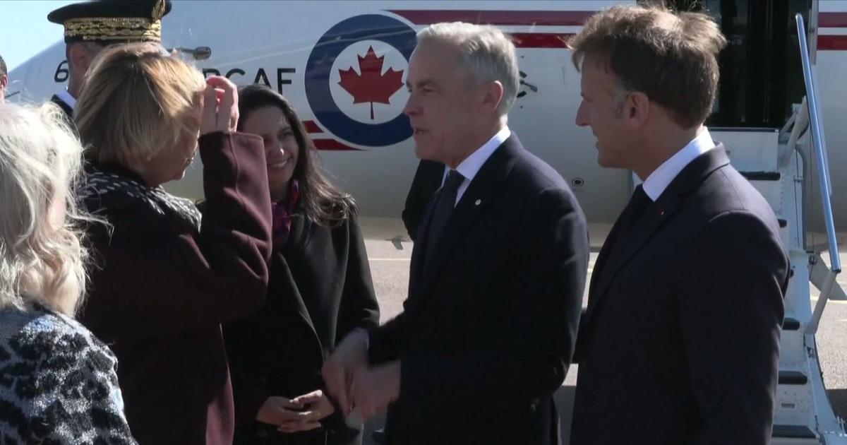 Les images de la rencontre entre Emmanuel Macron et le premier ministre canadien à Saint-Pierre-et-Miquelon