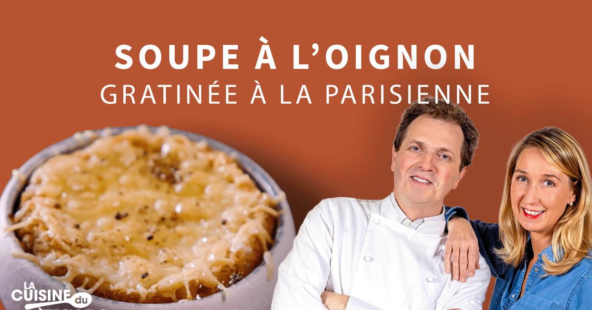 La recette de la soupe à l'oignon gratinée à la Parisienne
