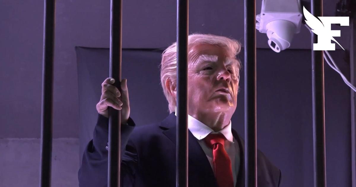 L’Iran met Donald Trump derrière les barreaux dans une mise en scène à Téhéran