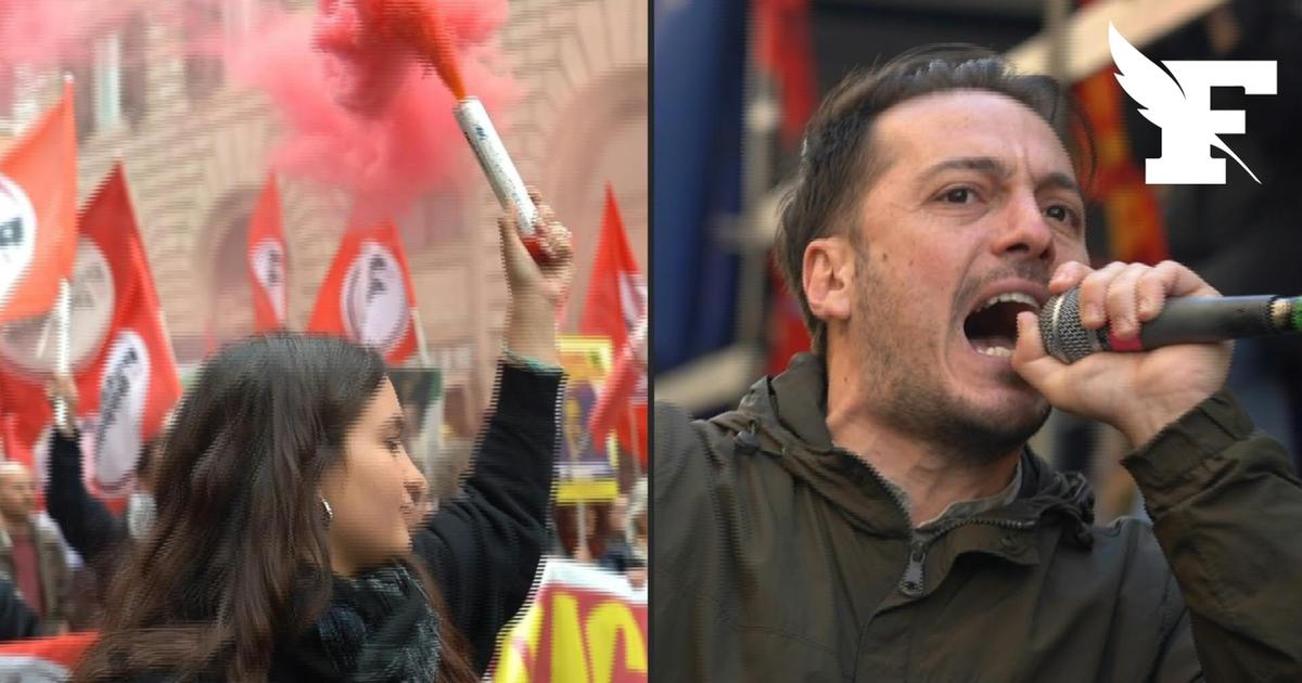 Italie: manifestation contre une réforme judiciaire et la guerre au Moyen-Orient