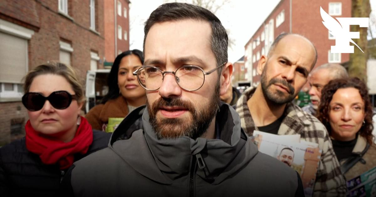 «Une élection, ce n'est jamais gagné d'avance»: à Roubaix, le candidat LFI David Guiraud relance sa campagne avant le second tour des municipales