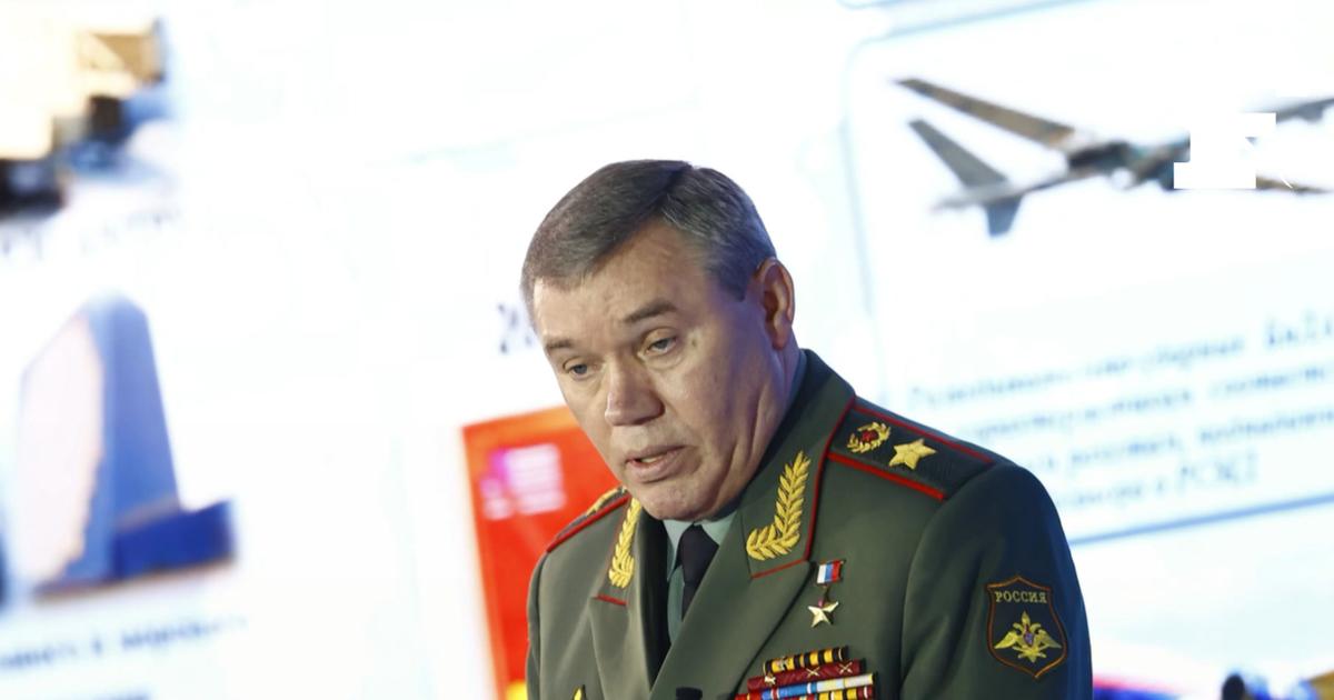 Guerre en Ukraine : le chef d'état-major russe Valeri Guerassimov rend visite aux troupes sur le front