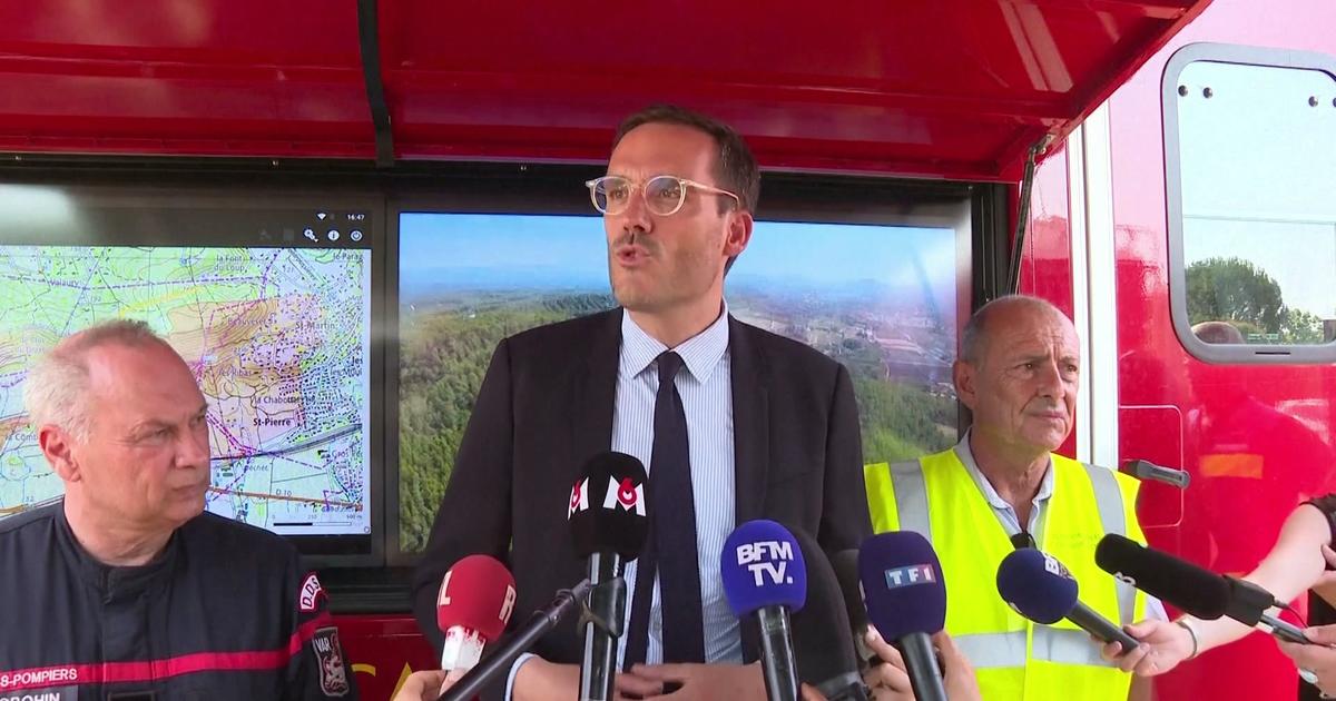 Incendies : «c'est un feu qui nous a marqué par sa violence» annonce Simon Babre, préfet du VAR